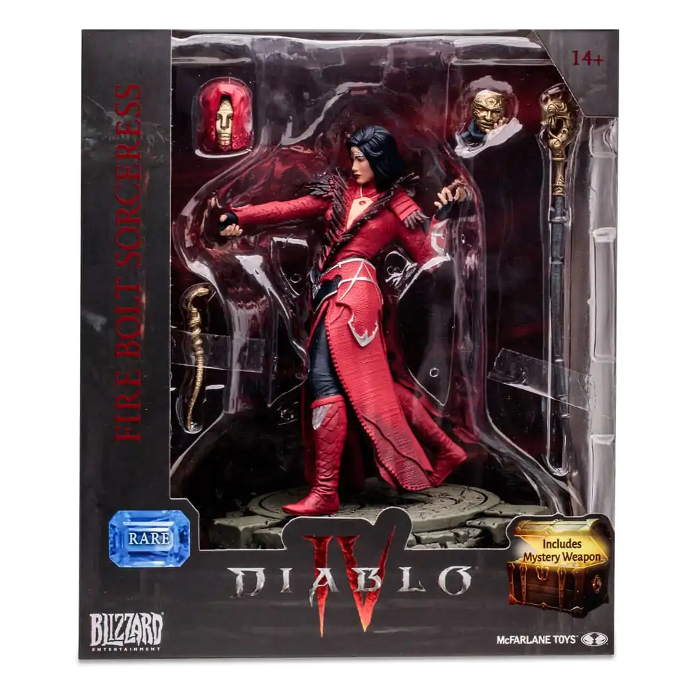 Diablo 4 Sorceress (Rare) akciófigura 15 cm termékfotó