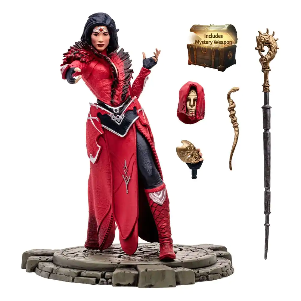 Diablo 4 Sorceress (Rare) akciófigura 15 cm termékfotó