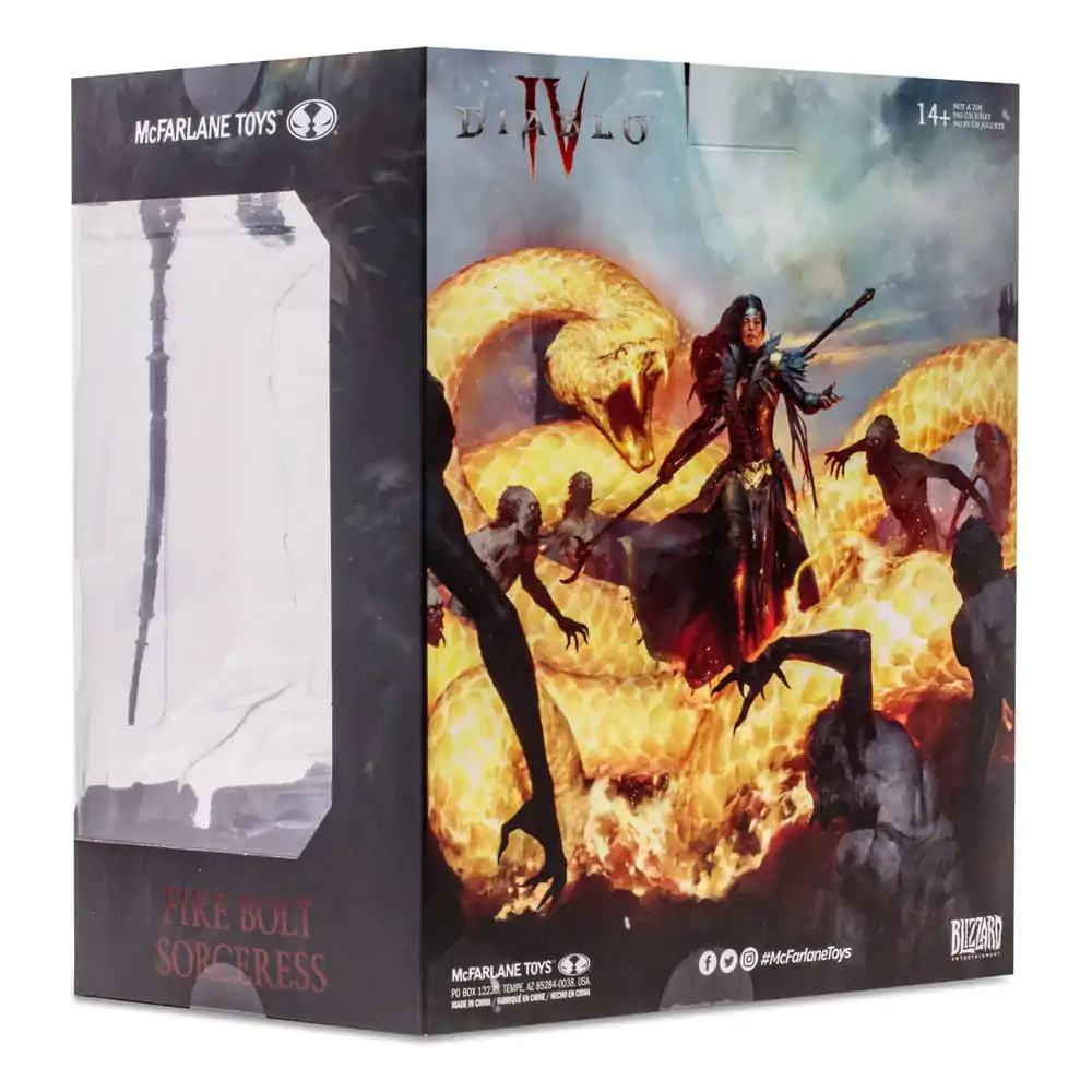 Diablo 4 Sorceress (Rare) akciófigura 15 cm termékfotó