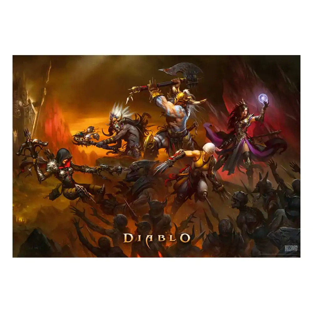 Diablo Gaming Heroes Battle puzzle (1000 darab) termékfotó