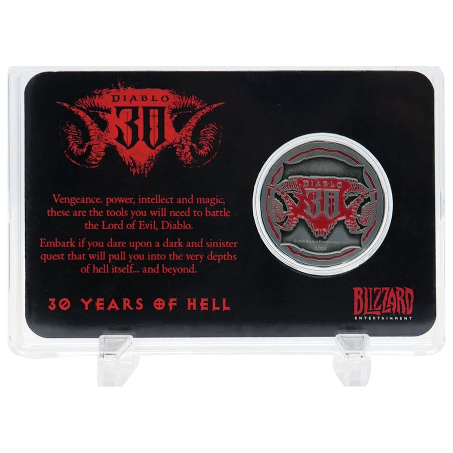 Diablo Gyűjthető érme 30th Anniversary Limitált kiadás termékfotó