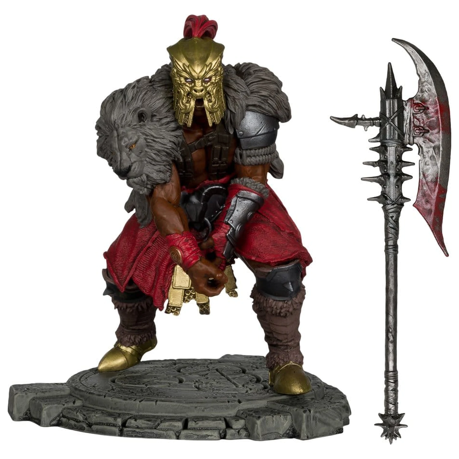 Diablo IV 1/12 Scale Limitált kiadás Posed figura Barbarian 12 cm termékfotó