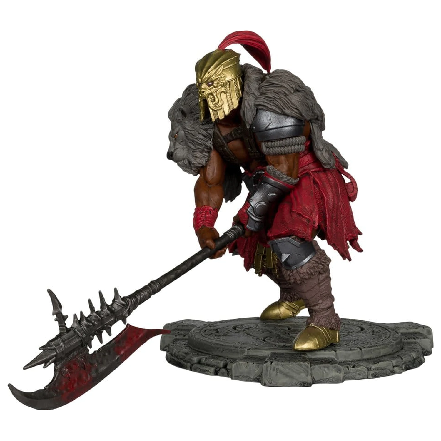 Diablo IV 1/12 Scale Limitált kiadás Posed figura Barbarian 12 cm termékfotó