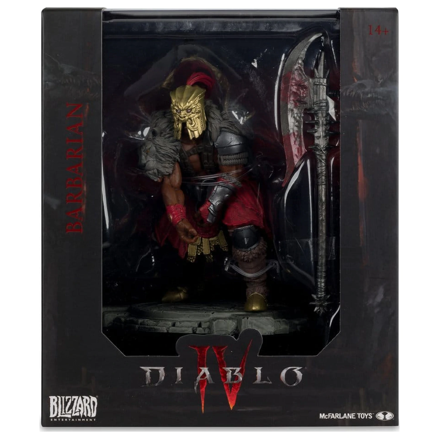 Diablo IV 1/12 Scale Limitált kiadás Posed figura Barbarian 12 cm termékfotó