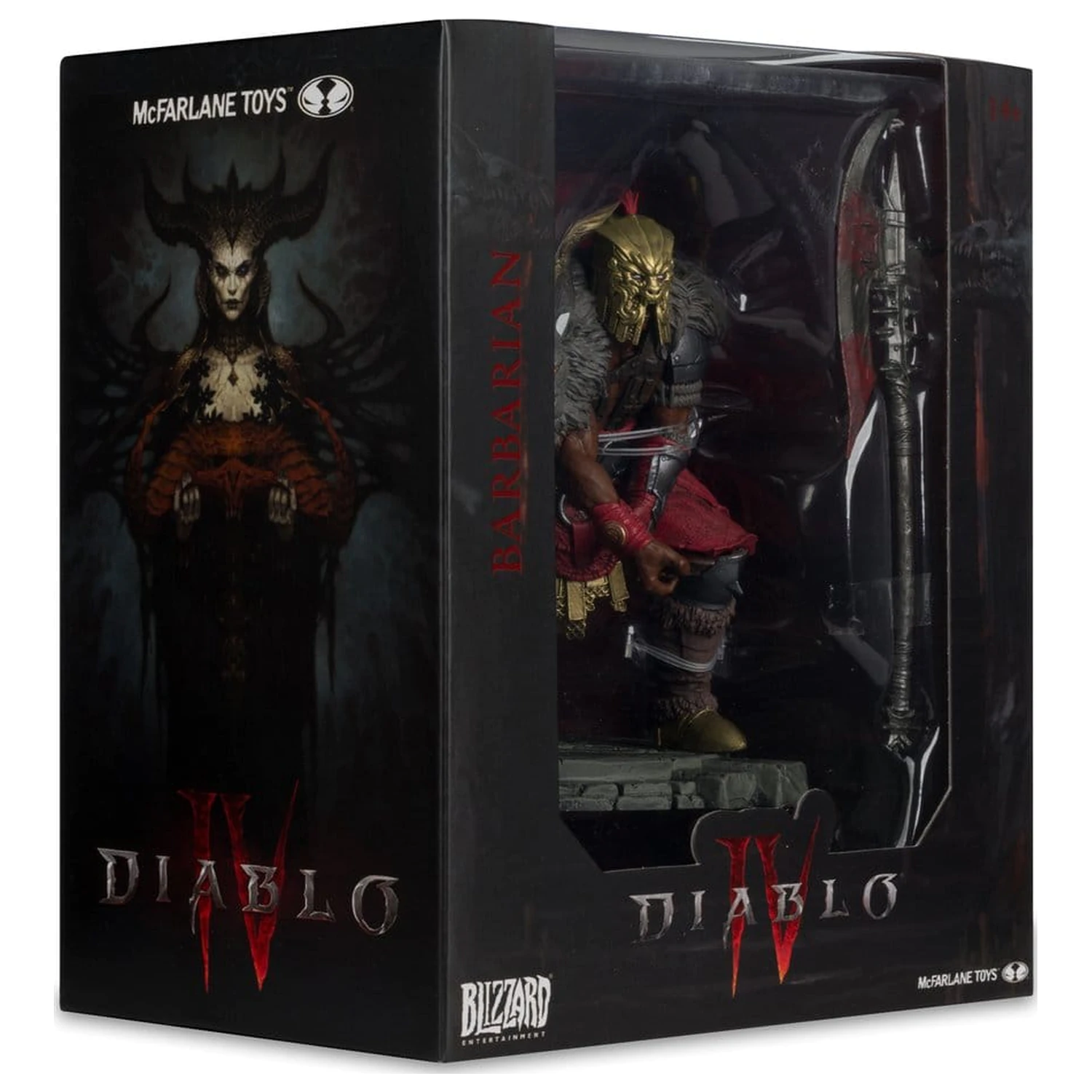 Diablo IV 1/12 Scale Limitált kiadás Posed figura Barbarian 12 cm termékfotó