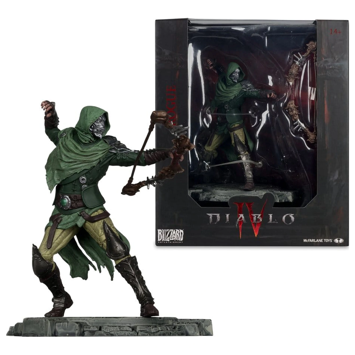 Diablo IV 1/12 Scale Limitált kiadás Posed figura Rogue 13 cm termékfotó