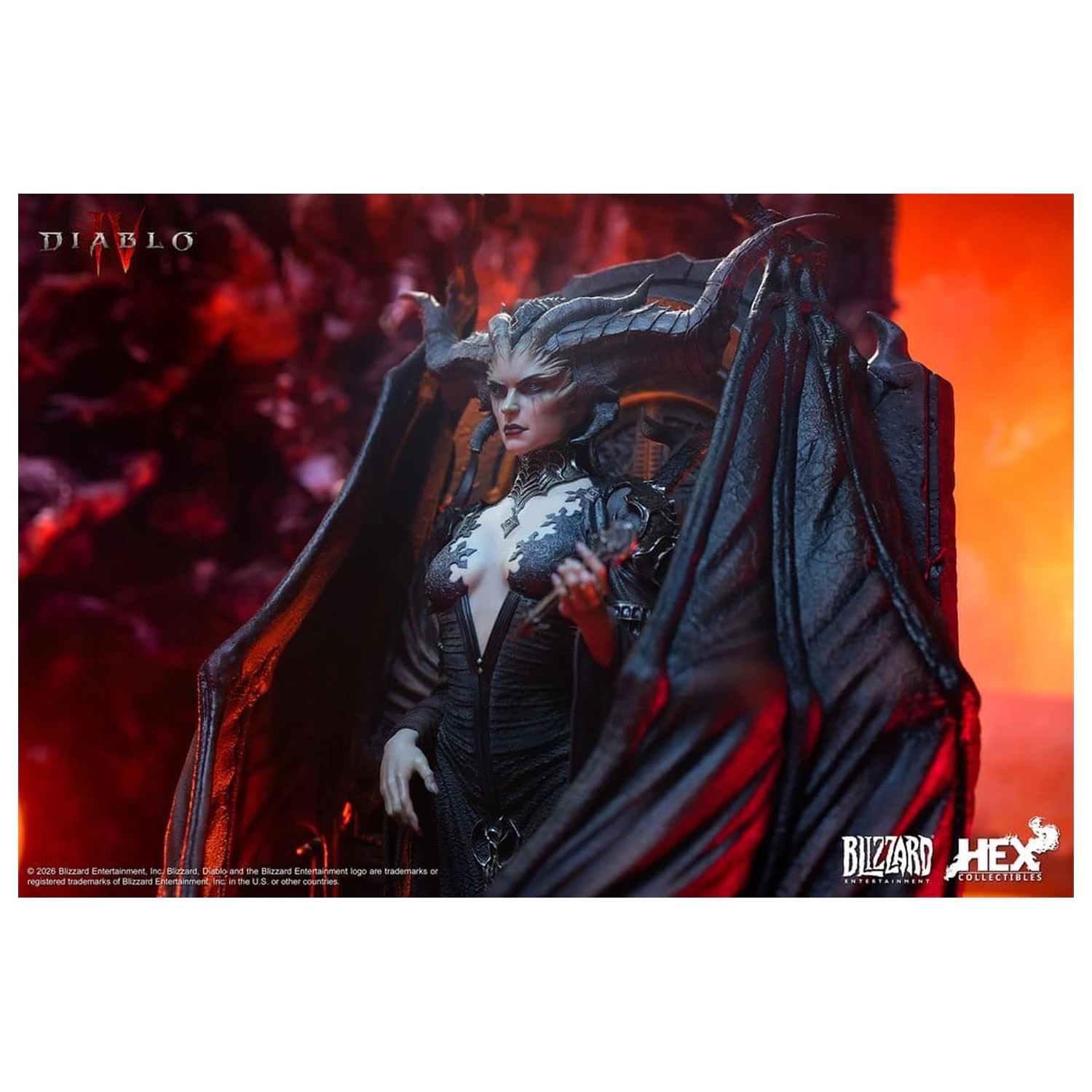 Diablo IV Art Lilith szobor figura 34 cm termékfotó