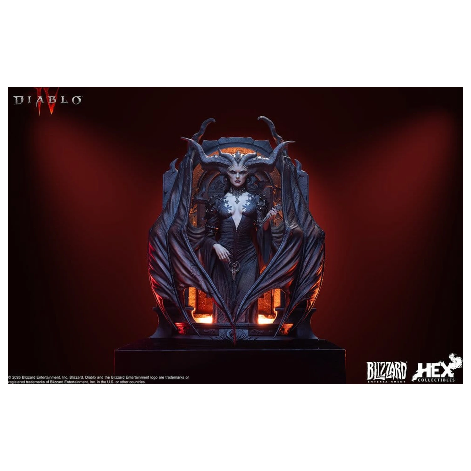Diablo IV Art Lilith szobor figura 34 cm termékfotó