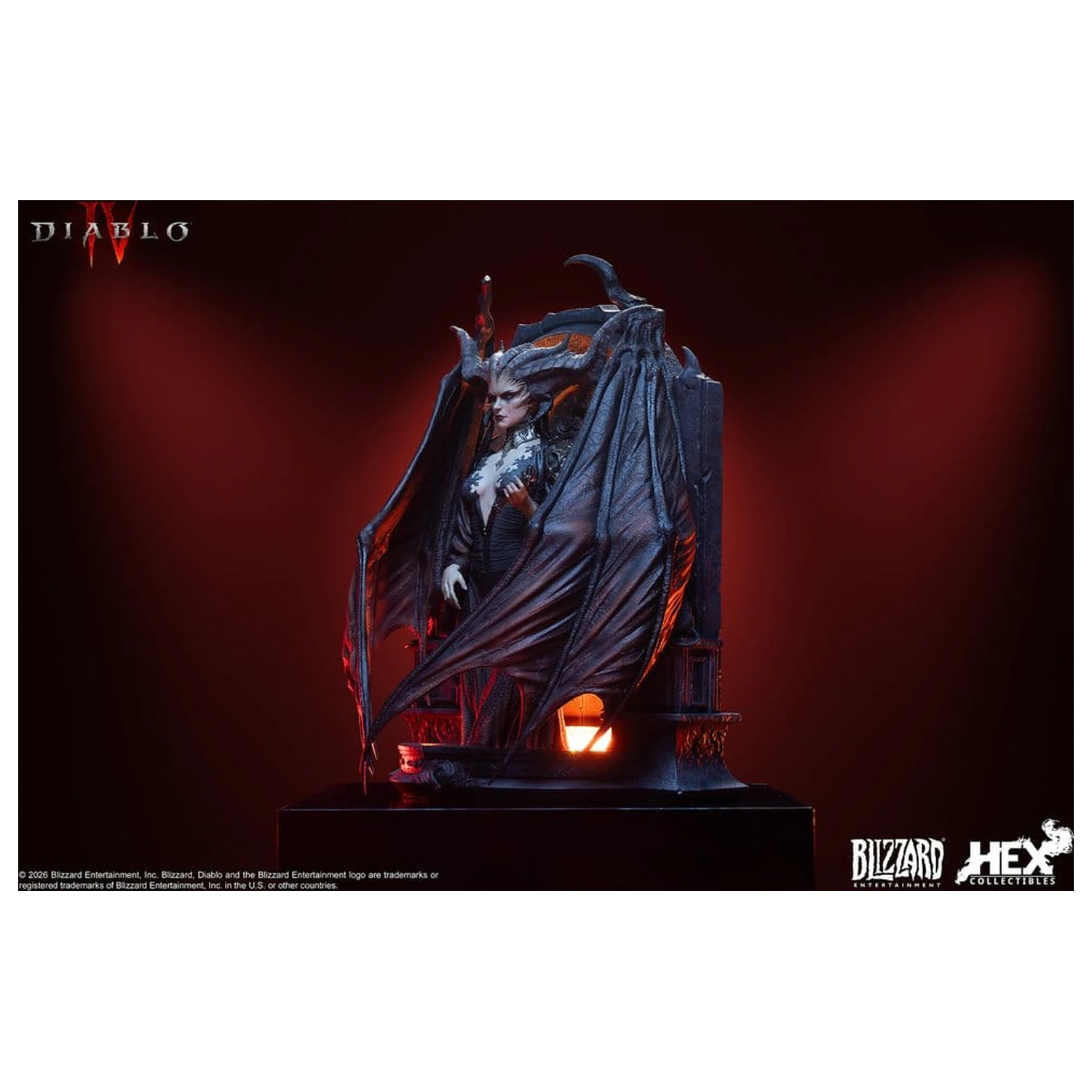 Diablo IV Art Lilith szobor figura 34 cm termékfotó