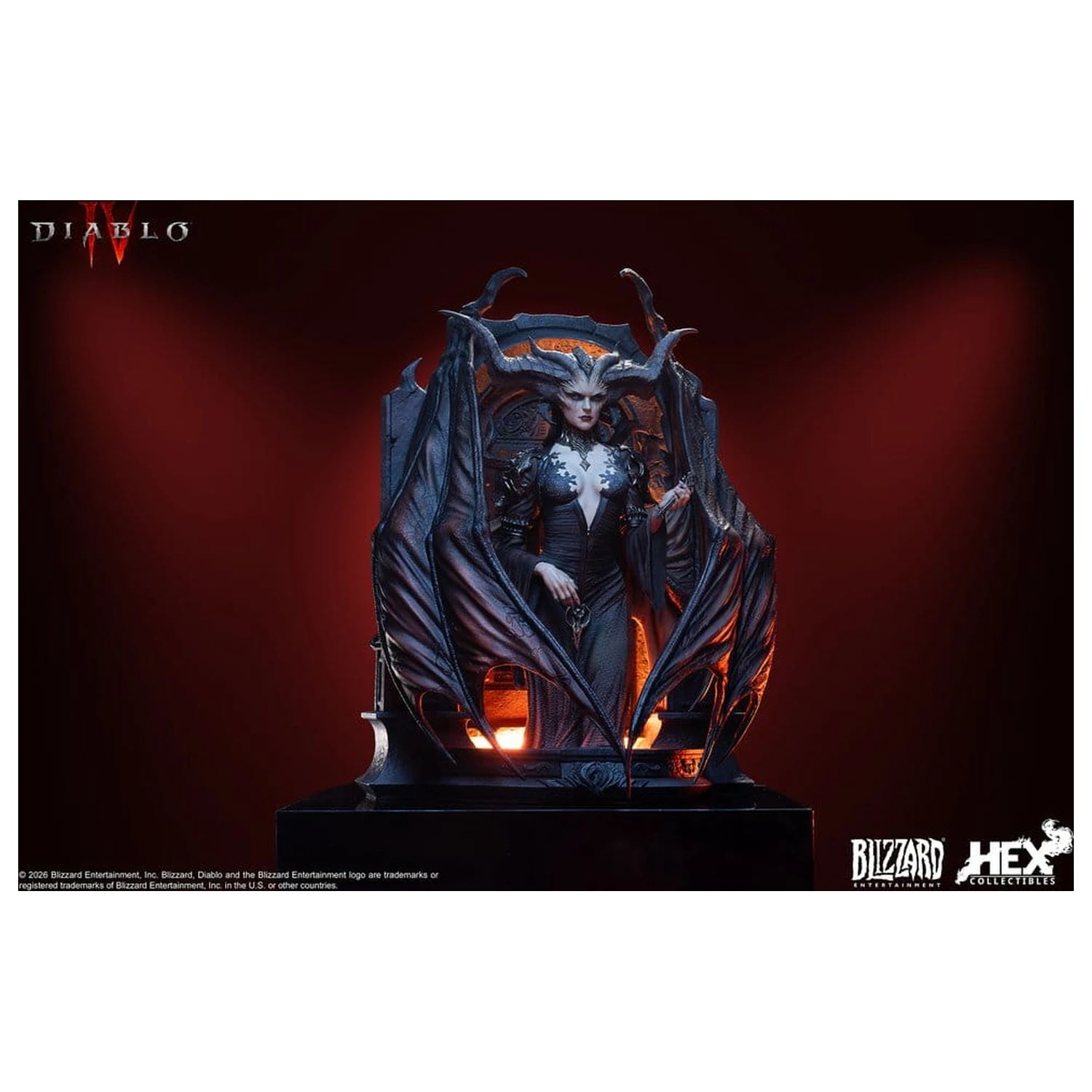 Diablo IV Art Lilith szobor figura 34 cm termékfotó