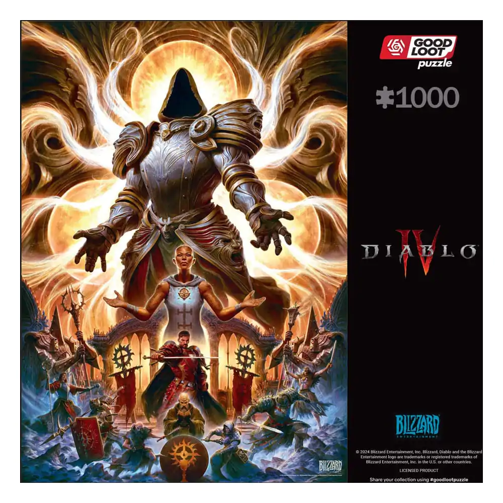 Diablo IV Gaming Inarius The Father puzzle (1000 darab) termékfotó