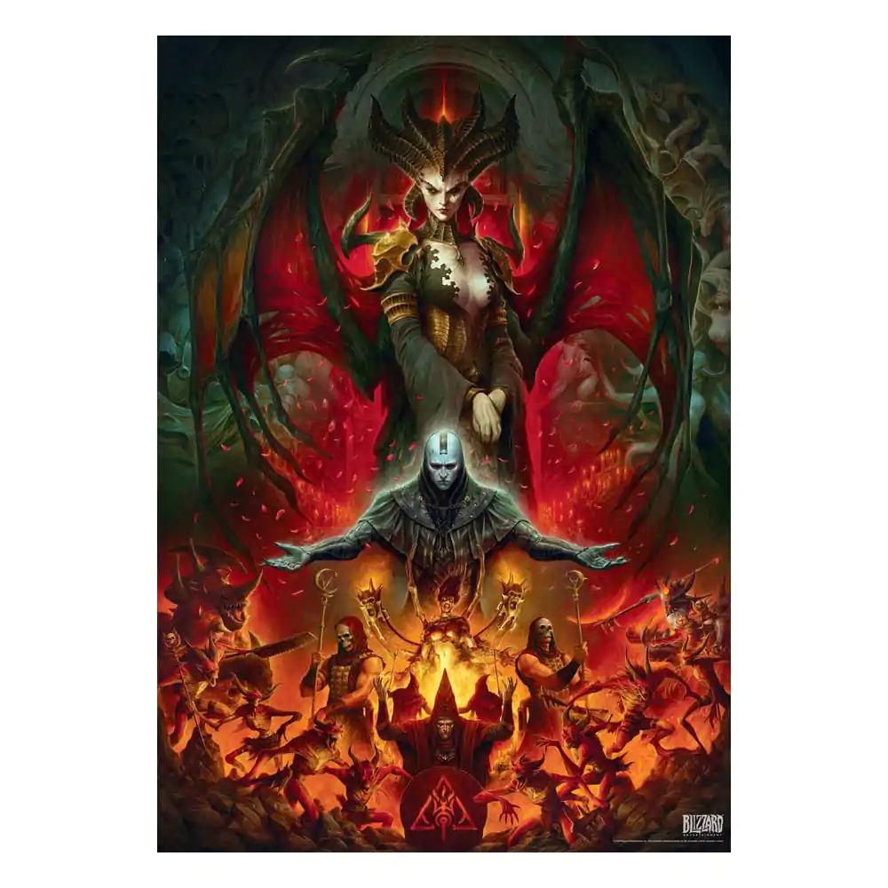 Diablo IV Gaming Lilith Composition puzzle (1000 darab) termékfotó