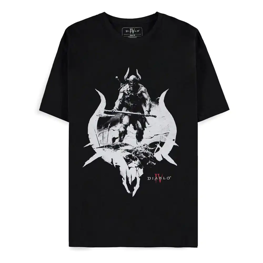 Diablo IV Barbarian Sigil póló termékfotó