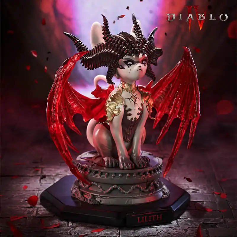 Diablo IV szobor figura Lilith Meow 17 cm termékfotó