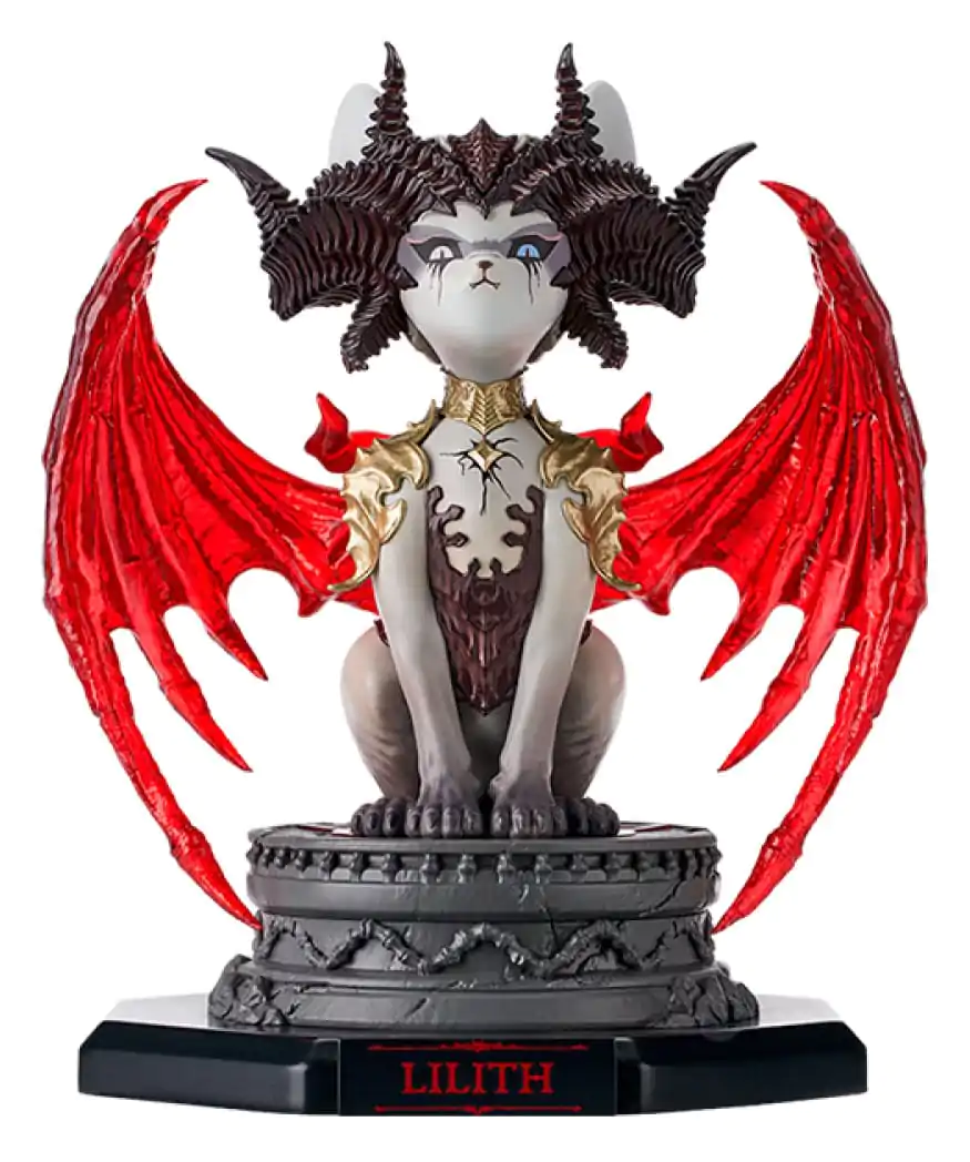 Diablo IV szobor figura Lilith Meow 17 cm termékfotó