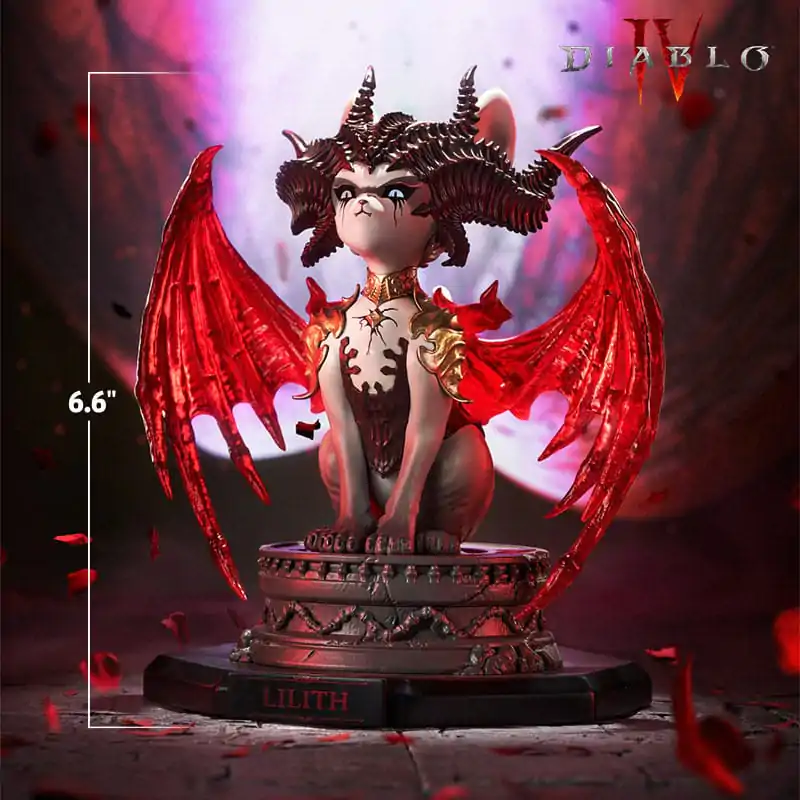 Diablo IV szobor figura Lilith Meow 17 cm termékfotó