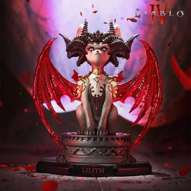 Diablo IV szobor figura Lilith Meow 17 cm termékfotó