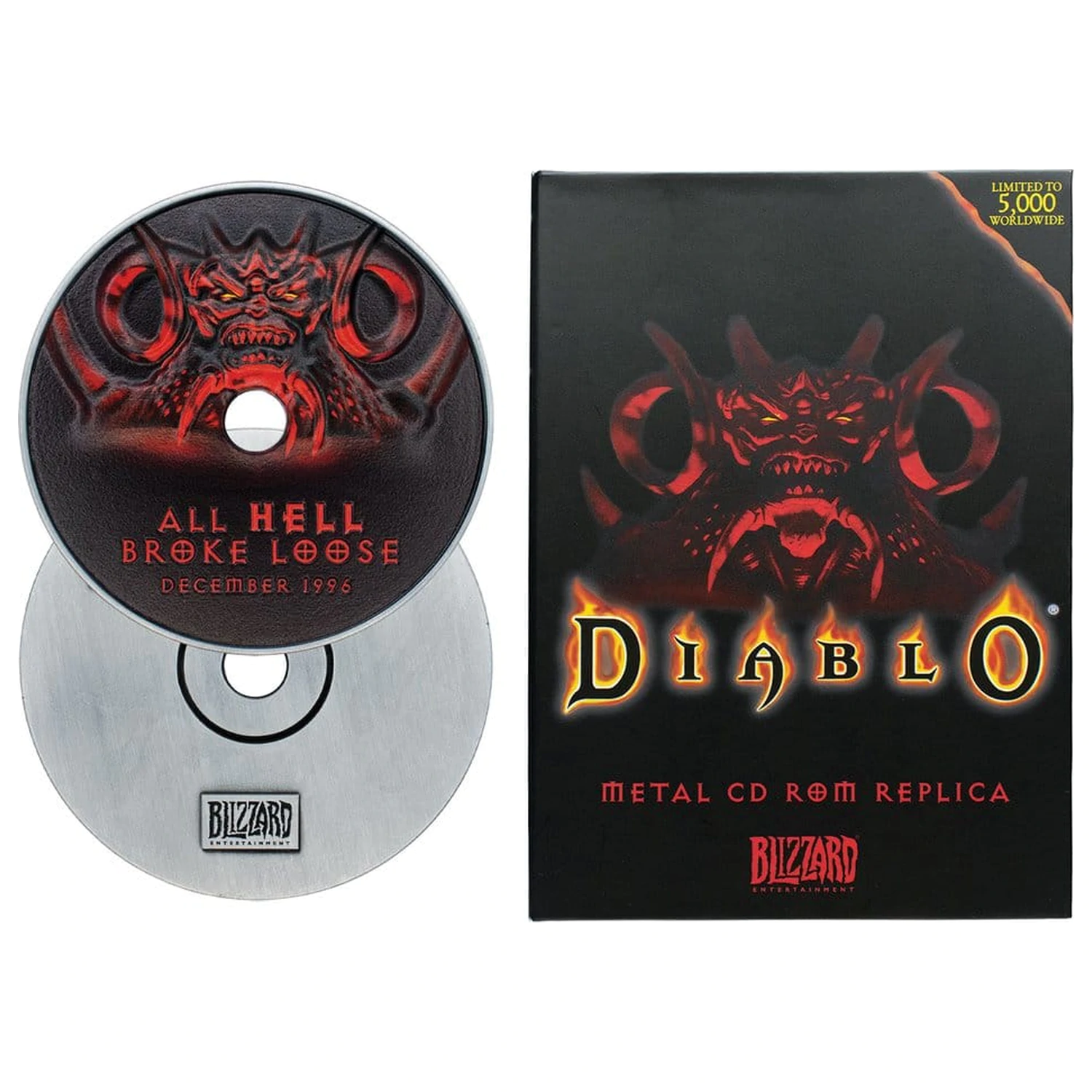 Diablo replika 30th Anniversary CD-ROM Limitált kiadás 11 cm termékfotó