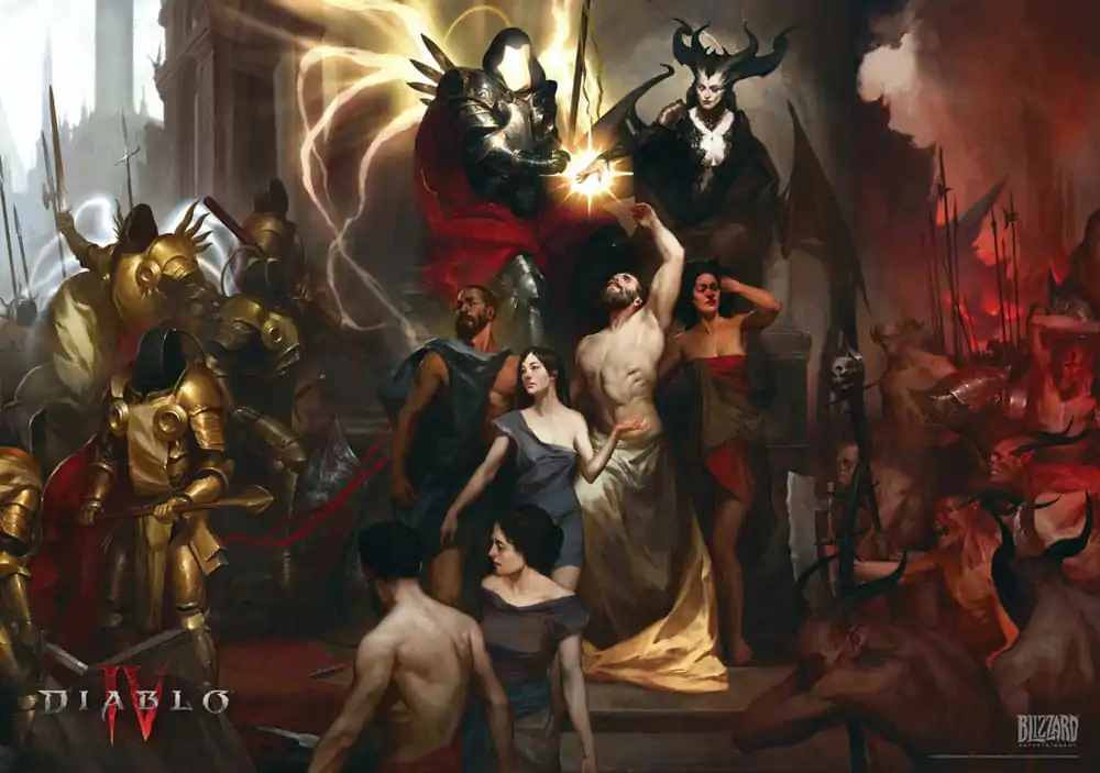 Diabo IV Birth of Nephalem puzzle (1000 darab) termékfotó