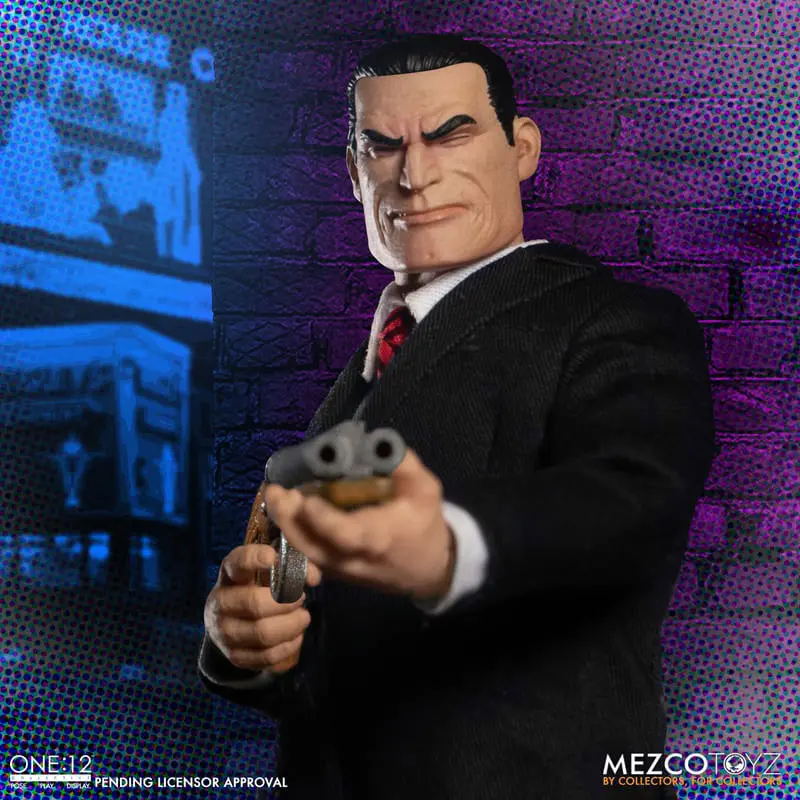 Dick Tracy 1/12 Dick Tracy vs Flattop Box akciófigura csomag 17 cm termékfotó