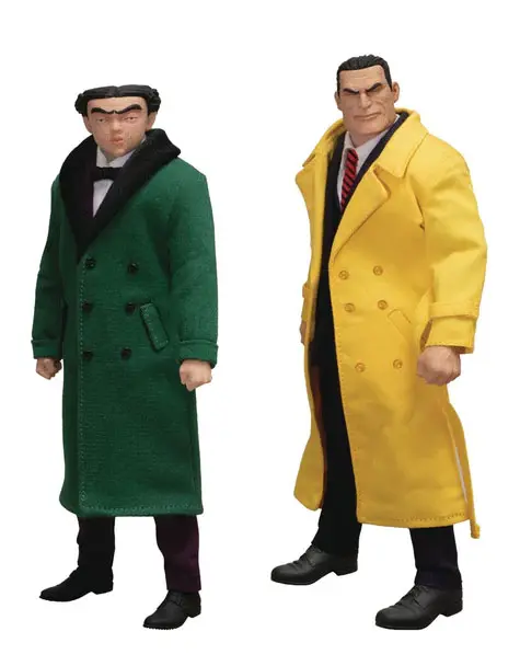 Dick Tracy 1/12 Dick Tracy vs Flattop Box akciófigura csomag 17 cm termékfotó