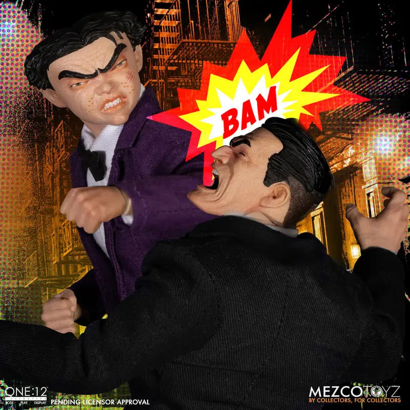 Dick Tracy 1/12 Dick Tracy vs Flattop Box akciófigura csomag 17 cm termékfotó