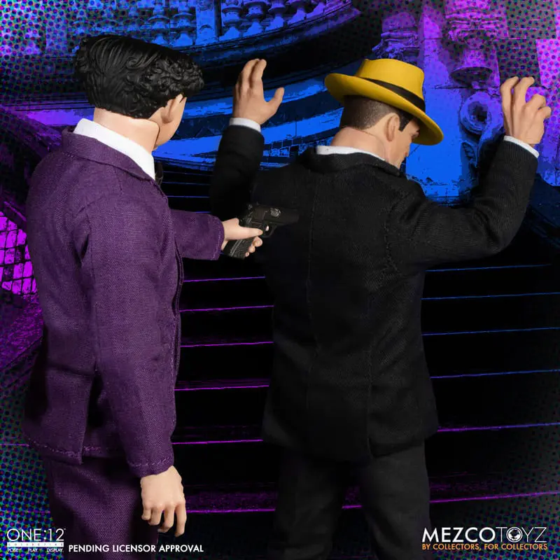 Dick Tracy 1/12 Dick Tracy vs Flattop Box akciófigura csomag 17 cm termékfotó