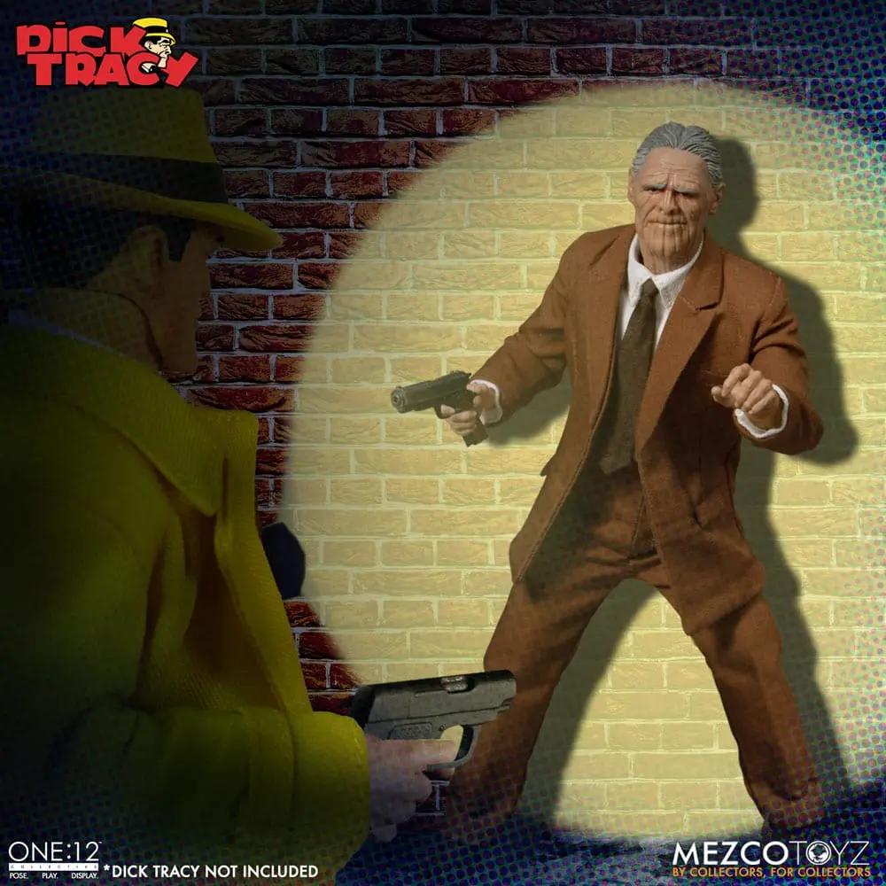 Dick Tracy Action Figure 1/12 Pruneface 17 cm termékfotó