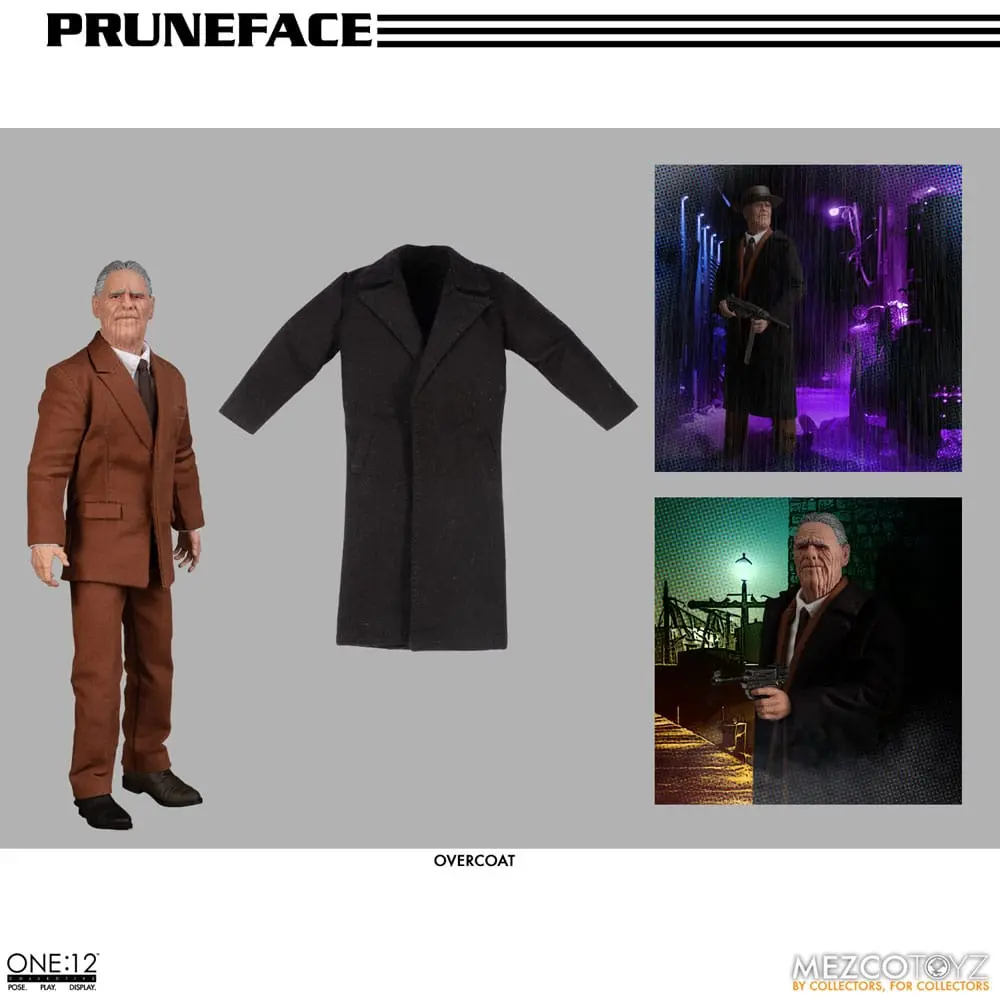 Dick Tracy Action Figure 1/12 Pruneface 17 cm termékfotó