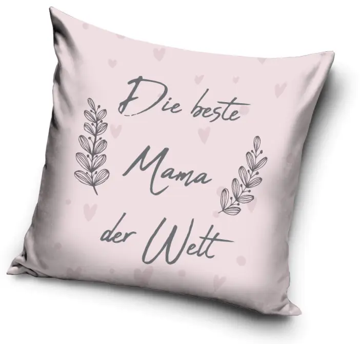 Die beste Mama párnahuzat 40*40 cm termékfotó