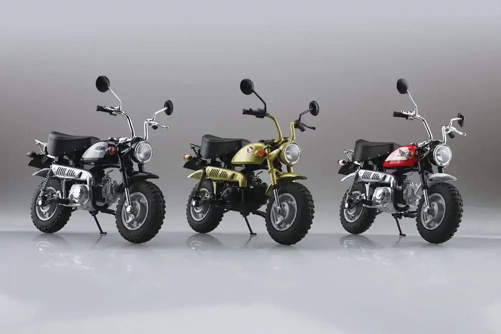 Diecast Bike Series 1/12 Honda Monkey Limited Fighting Red szobor figura 11 cm termékfotó