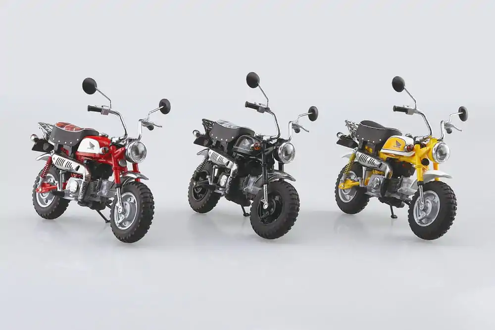 Diecast Bike Series 1/12 Honda Monkey Limited Monza Red szobor figura 11 cm termékfotó
