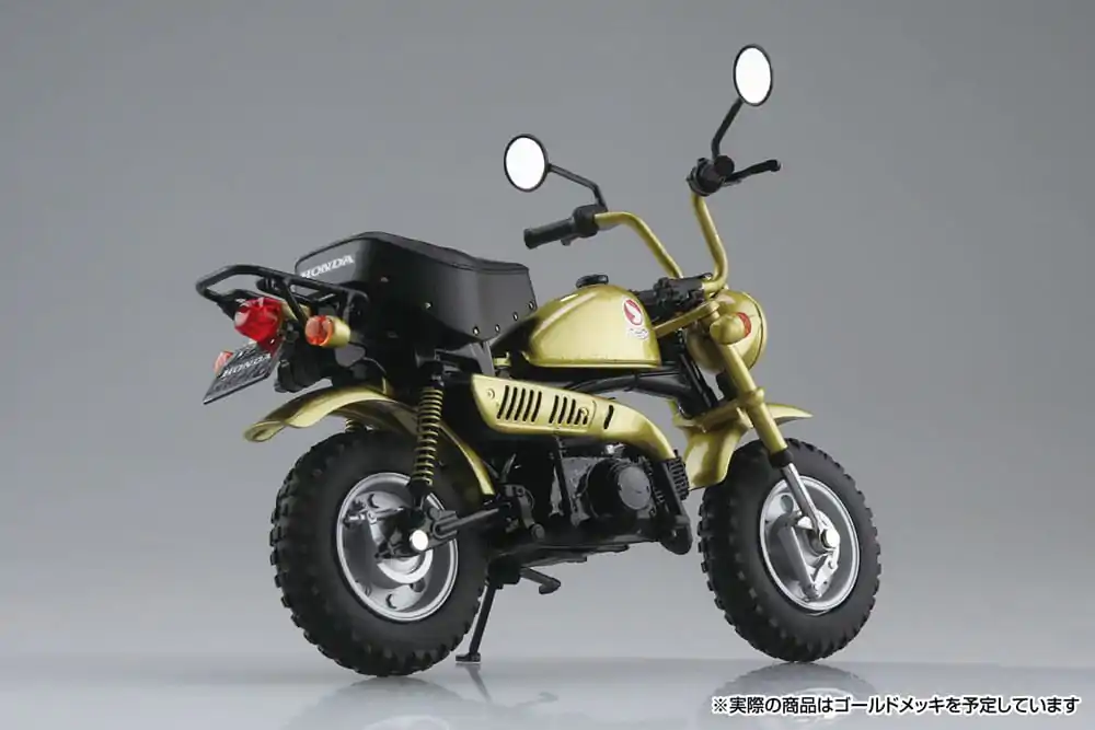 Diecast Bike Series Honda Monkey Limited Monkey Gold szobor figura 11 cm termékfotó