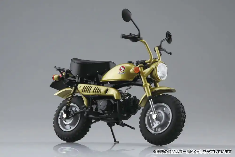 Diecast Bike Series Honda Monkey Limited Monkey Gold szobor figura 11 cm termékfotó