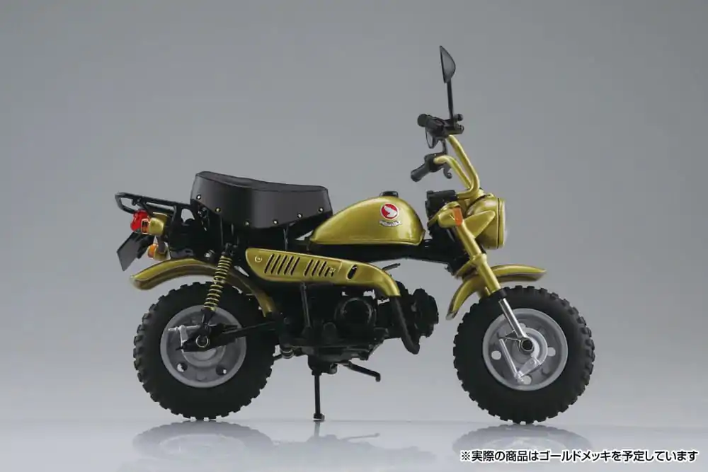 Diecast Bike Series Honda Monkey Limited Monkey Gold szobor figura 11 cm termékfotó