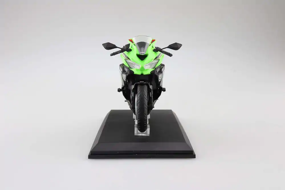 Diecast Bike Series 1/12 Kawasaki Ninja ZX-25R Lime Green×Ebony szobor figura 16 cm termékfotó