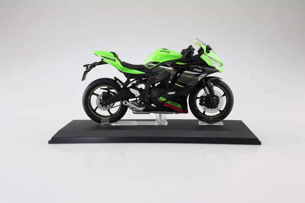 Diecast Bike Series 1/12 Kawasaki Ninja ZX-25R Lime Green×Ebony szobor figura 16 cm termékfotó