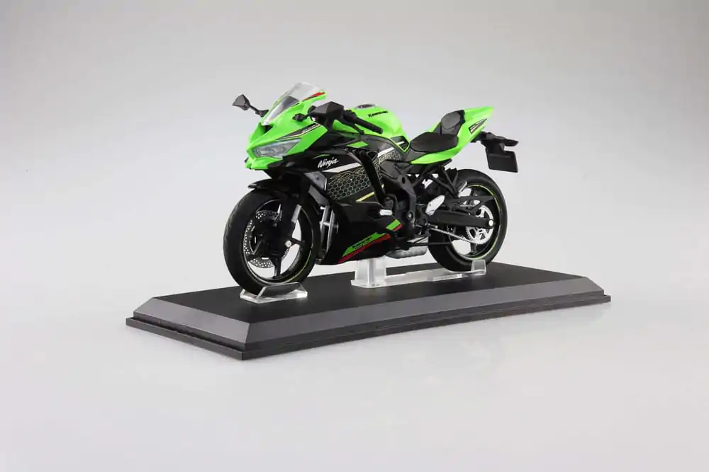 Diecast Bike Series 1/12 Kawasaki Ninja ZX-25R Lime Green×Ebony szobor figura 16 cm termékfotó