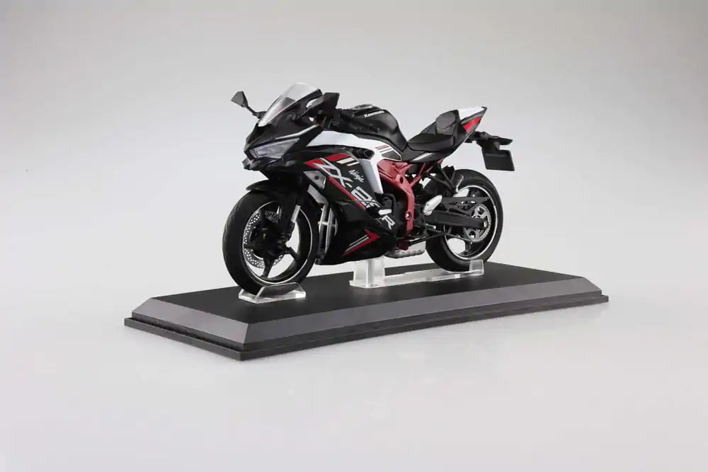 Diecast Bike Series 1/12 Kawasaki Ninja ZX-25R Metallic Spark Black×Peal Flat Stardust White szobor figura 16 cm termékfotó