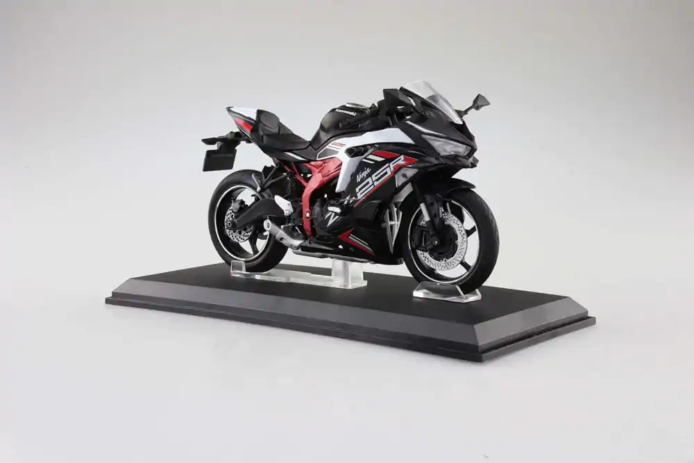 Diecast Bike Series 1/12 Kawasaki Ninja ZX-25R Metallic Spark Black×Peal Flat Stardust White szobor figura 16 cm termékfotó