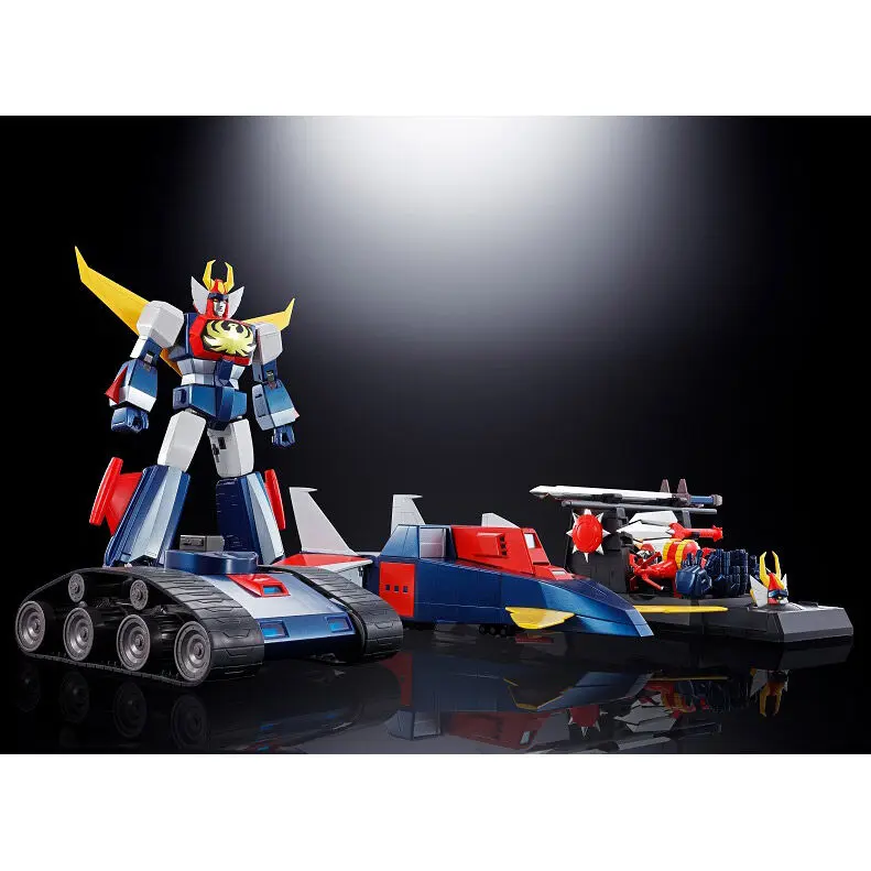 Diecast Soul of Chogokin GX-66R Trider G7 Unchallengeable Trider G7 24cm termékfotó