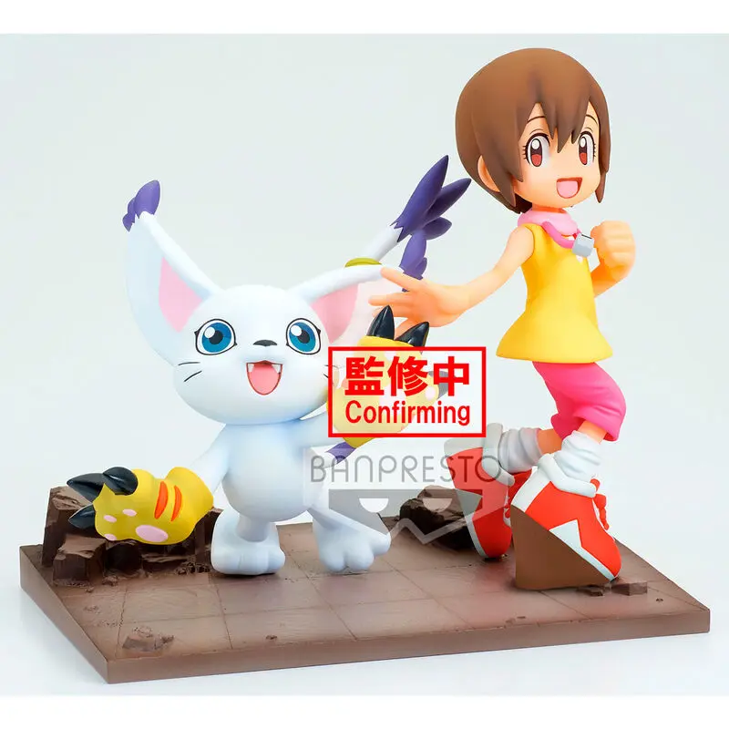 Digimon Adventure Adventure Archives Hikari and Tailmon figura 12cm termékfotó