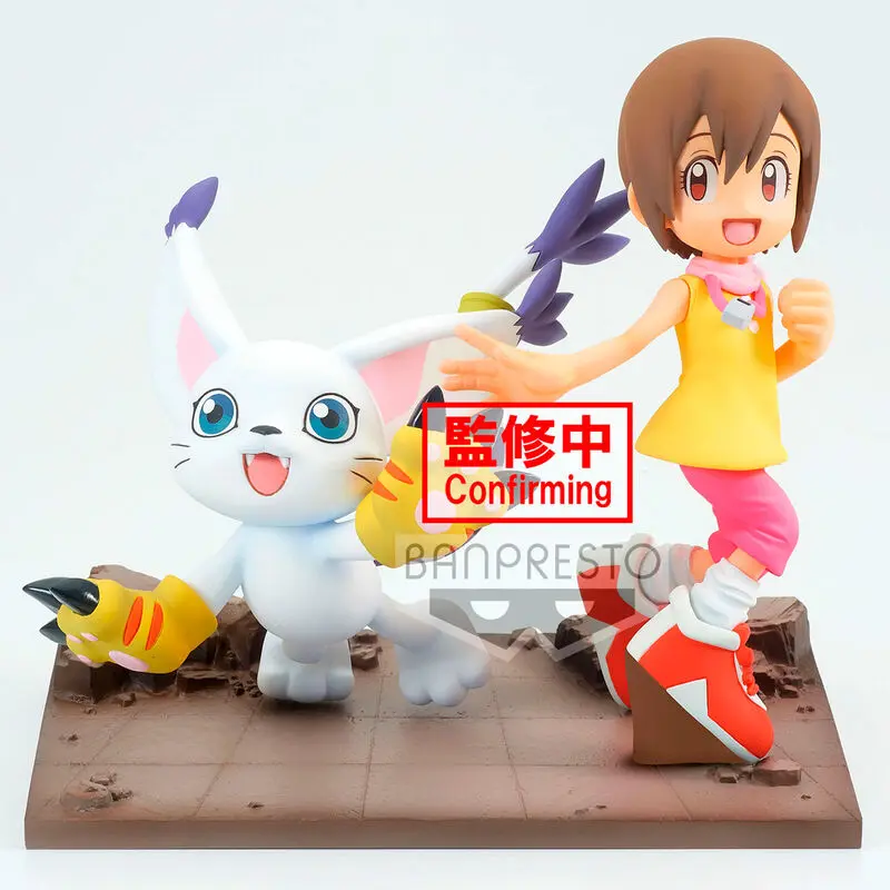 Digimon Adventure Adventure Archives Hikari and Tailmon figura 12cm termékfotó