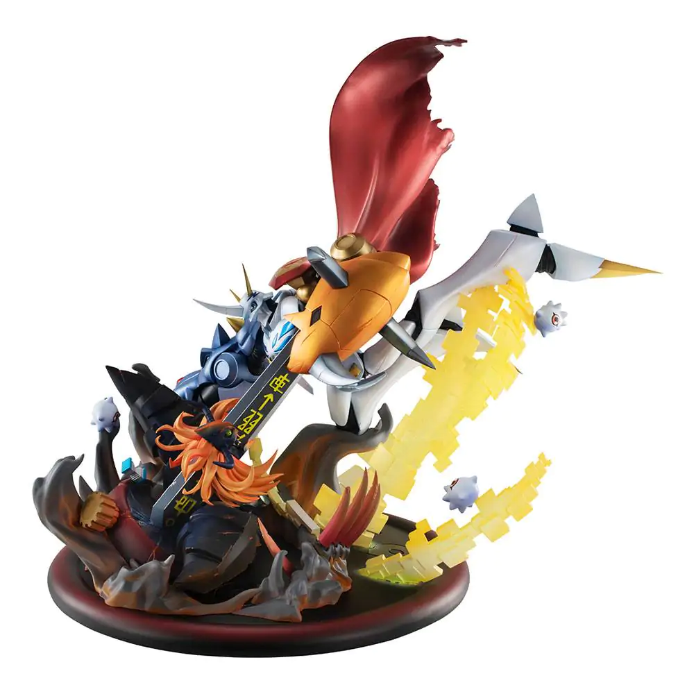 Digimon Adventure: Children's War Game! VS Series Omegamon vs Diabolomon PVC szobor figura 34 cm termékfotó