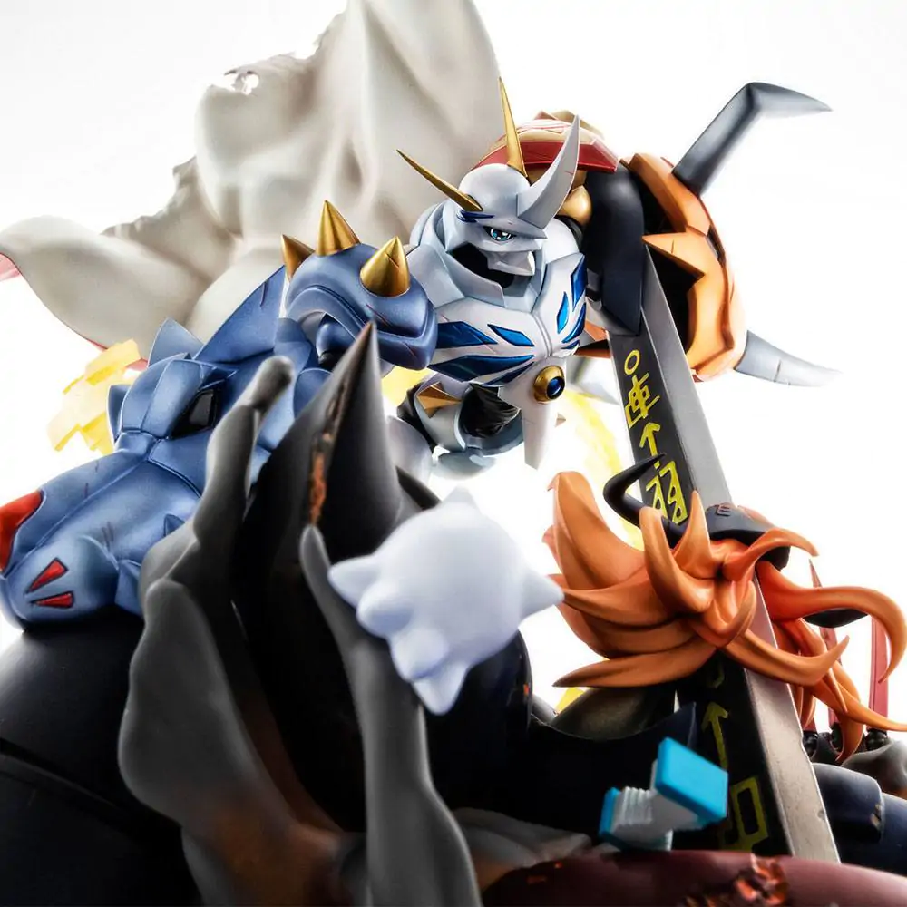 Digimon Adventure: Children's War Game! VS Series Omegamon vs Diabolomon PVC szobor figura 34 cm termékfotó