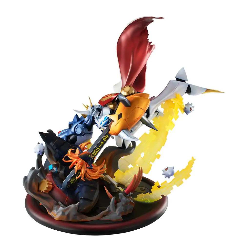 Digimon Adventure: Children's War Game! VS Series Omegamon vs Diabolomon PVC szobor figura 34 cm termékfotó