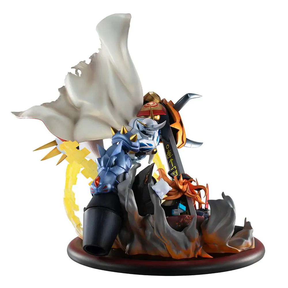 Digimon Adventure: Children's War Game! VS Series Omegamon vs Diabolomon PVC szobor figura 34 cm termékfotó