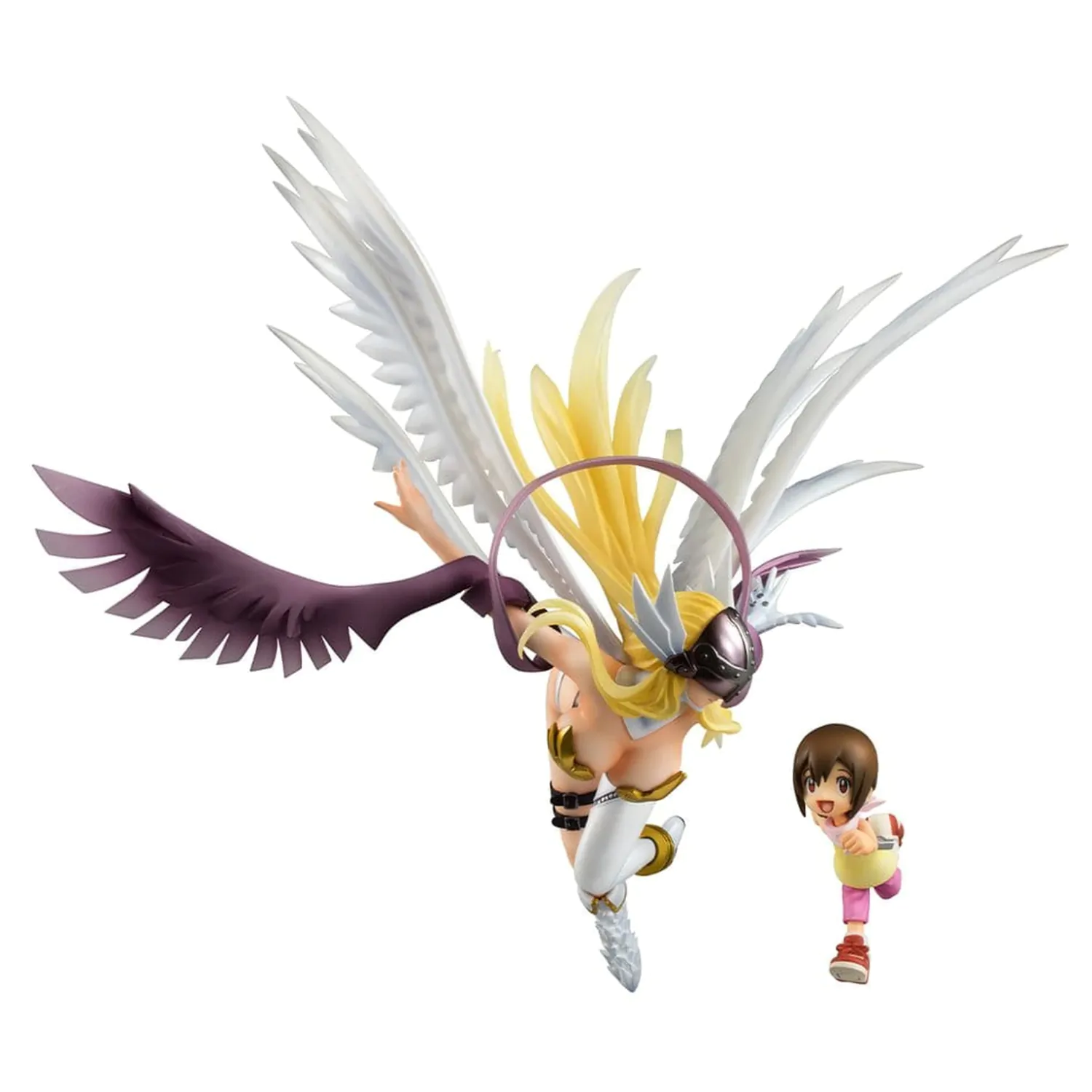 Digimon Adventure értékes G.E.M. Series Angewomon & Hikari Yagami PVC szobor figura 22 cm  termékfotó
