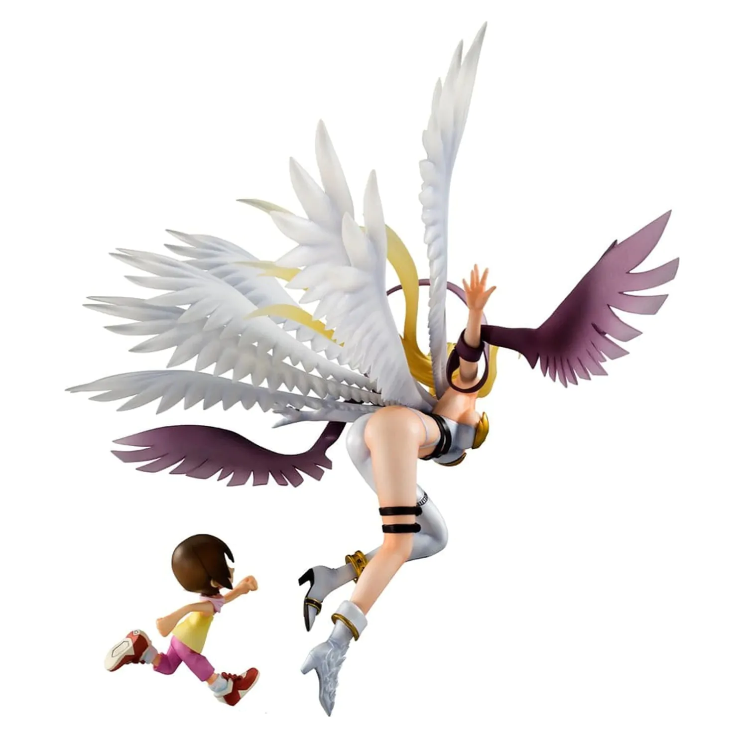 Digimon Adventure értékes G.E.M. Series Angewomon & Hikari Yagami PVC szobor figura 22 cm  termékfotó