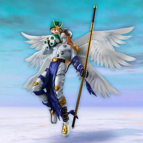 Digimon Adventure G.E.M. Series Angemon &amp; Takaishi Takeru PVC szobor figura 22 cm termékfotó
